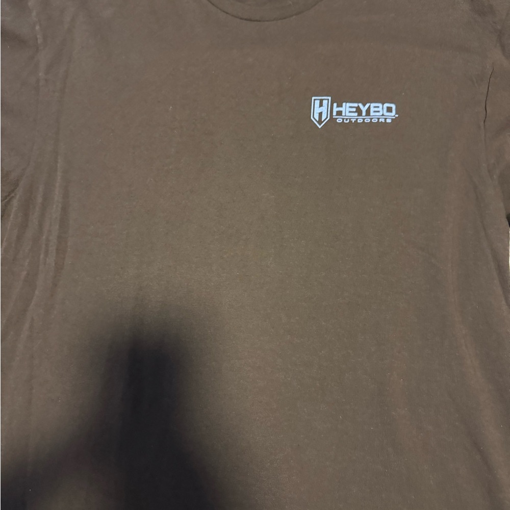 Heybo Outdoors Brown Short Sleeve Tee